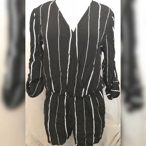 Forever 21 striped romper large